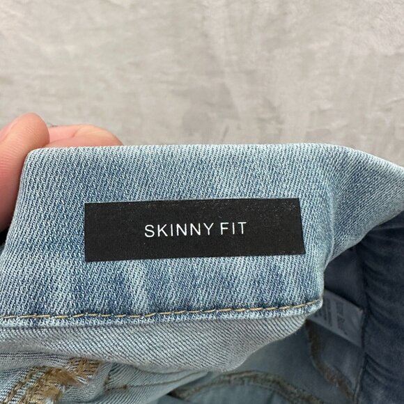 Judy Blue Jeans Womens 15/32 Blue Skinny Fit Pullon Stretch High Rise - Picture 3 of 12